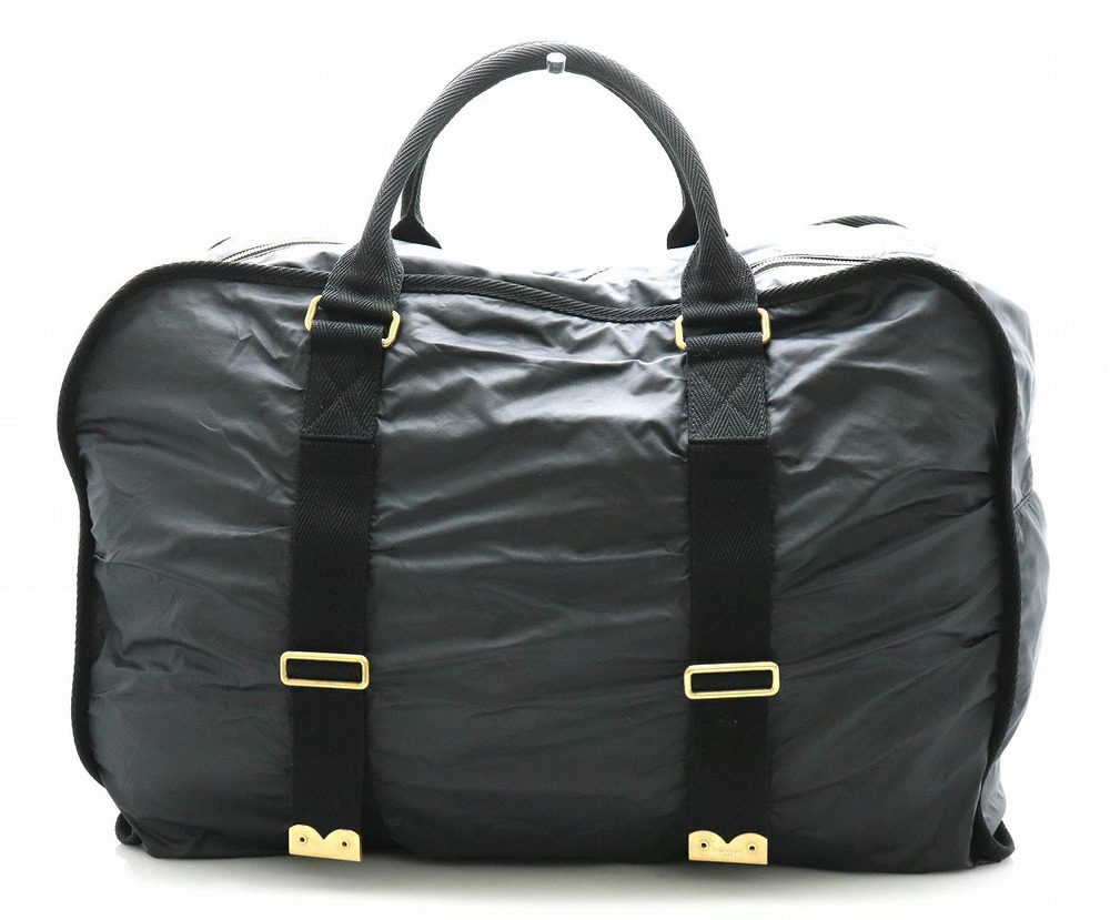 Saint Laurent Yves YSL Easy Boston Bag Leather Black